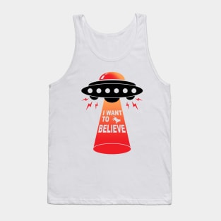 I Want to Believe Tank Top